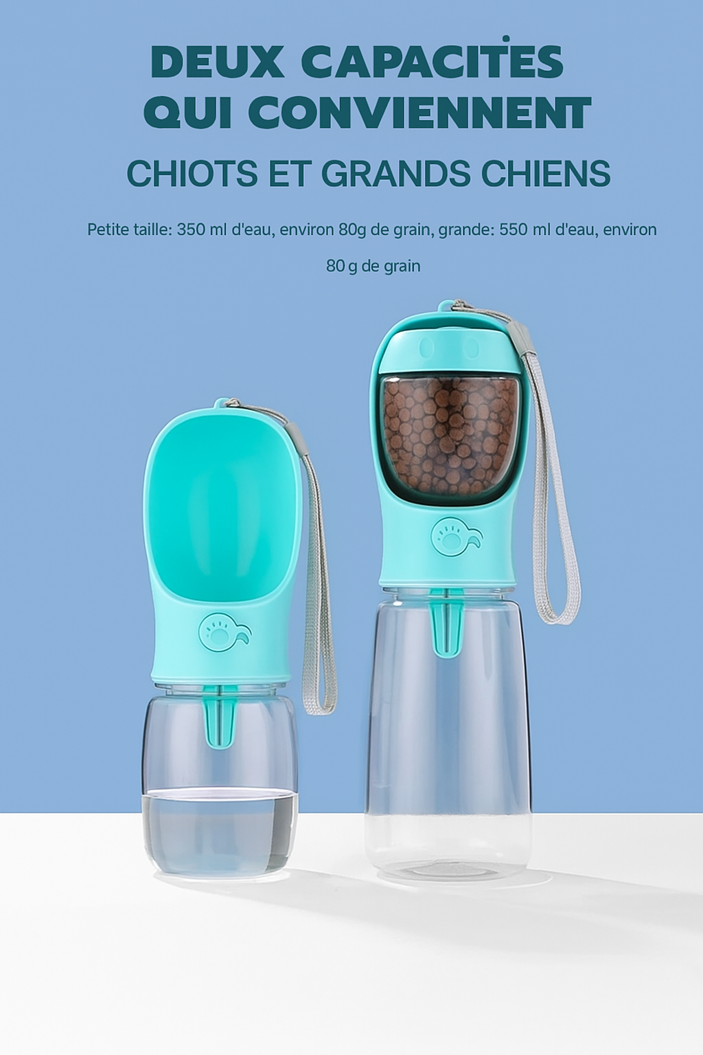 Gourde pour chien WithPup 2-en-1